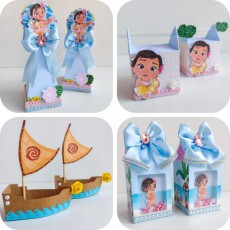 Arquivo De Corte Moana Baby Studio + Brinde