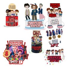 Arquivo Corte Topo De Bolo - Stranger Things 13 Temas Combo