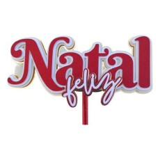 Arquivo De Corte Topo De Bolo - 3 - Feliz Natal