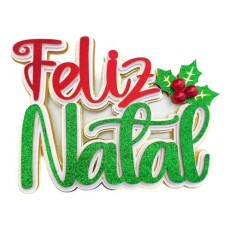 Arquivo De Corte Topo De Bolo - 6 - Feliz Natal