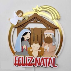Arquivo De Corte Topo De Bolo Natal 2022 - Studio 011