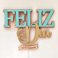 Arquivo De Corte Topo De Bolo Topo Feliz Dia - Studio.