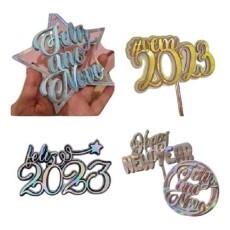 Arquivo De Corte Topos De Bolo Ano Novo 2023