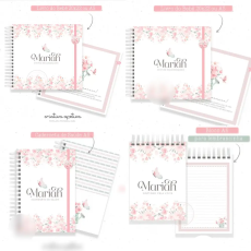 Arquivo Encaderna��o Baby Borboleta Floral - criativa afetiva