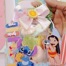 Arquivo de corte porta copo bolha Lilo e Stitch - KIM