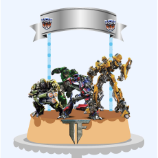 Arquivo Topo de Bolo Transformers