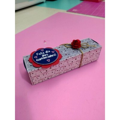 Arquivo De Corte Caixa 4 Doces Dia Dos Namorados