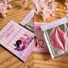 Arquivo Outubro Rosa Cards Hidratante Labial Boca 9x14 - Ilustracin
