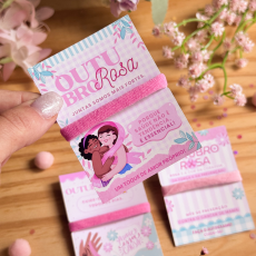 Arquivo Outubro Rosa Cards Xuxinha 6x8 - Ilustracin