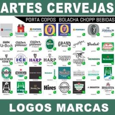 Logos Vetores Cervejas Artes Porta Copos Bolacha Chopp