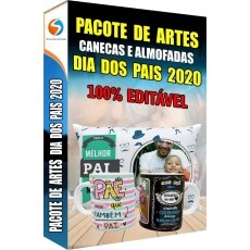Estampas & Vetores Dia Dos Pais Canecas E Almofadas Editvel