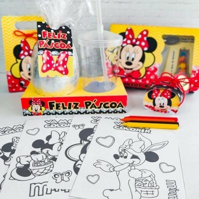 Arquivo De Corte Pascoa Caa Ovo Minnie - Studio E Pdf