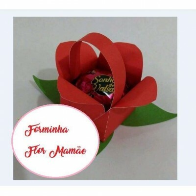 Arquivo De Corte Caixas Vasos Flor Mame
