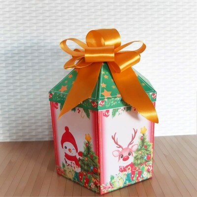Arquivo De Corte Natal Caixa Suculenta Exploso Caneca