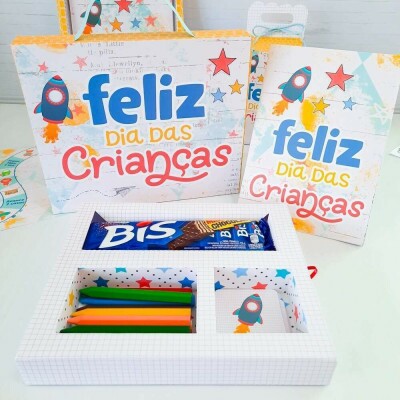 Arquivo De Corte Dia Das Crianas Menino E Menina +brinde