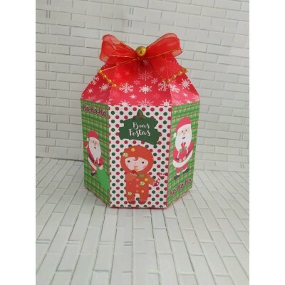 Arquivo De Corte Natal Caixa Panetone Media