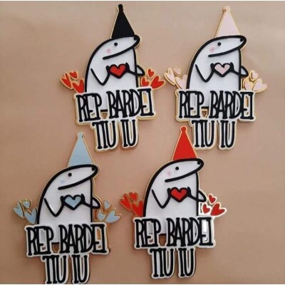 Arquivo De Corte Topo De Bolo Flork - Studio 005