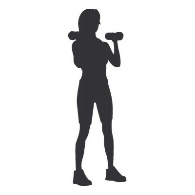 Vetores Estampas Crossfit Silhuetas ( C/80)