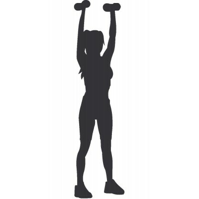 Vetores Estampas Crossfit Silhuetas ( C/80)