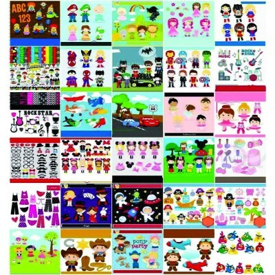 3400 Kits Para Scrapbook Digital