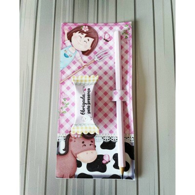 Arquivo de Corte Silhouette Fazendinha Menina #09 - Studio e PDF