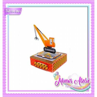 Arquivo De Corte Silhouette Construo Obras #07 - Studio e PDF