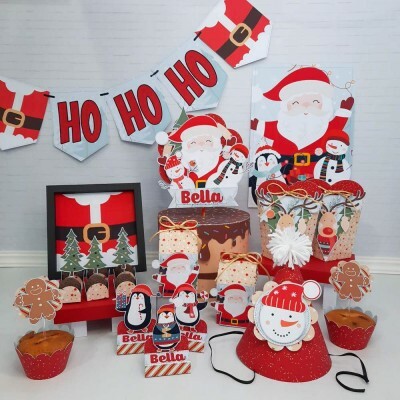 Arquivo de Corte Silhouette Natal S um Bolinho #15 - Studio e PDF