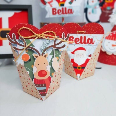 Arquivo de Corte Silhouette Natal S um Bolinho #15 - Studio e PDF