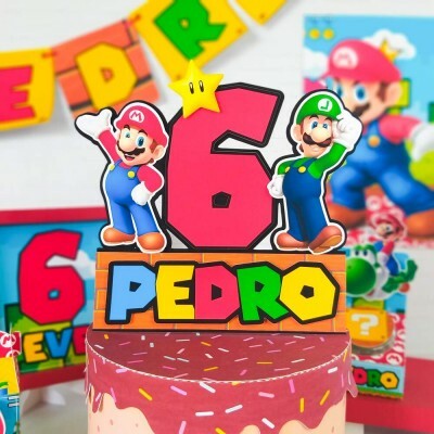 Arquivo De Corte Mario Bros #16 - Studio e PDF