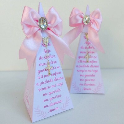 Arquivo de Corte Silhouette Batizado Rosa #06 - Studio e PDF