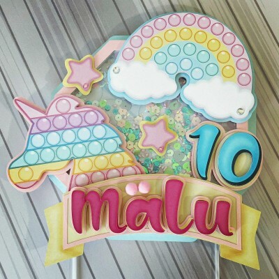 Arquivo De Corte Pop It Menina #02 - Studio