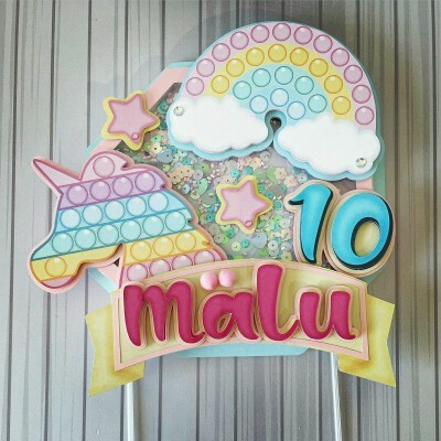 Arquivo De Corte Pop It Menina #02 - Studio