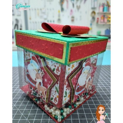 Arquivo de Corte Silhouette Natal Luxo 2022 - Studio e PDF