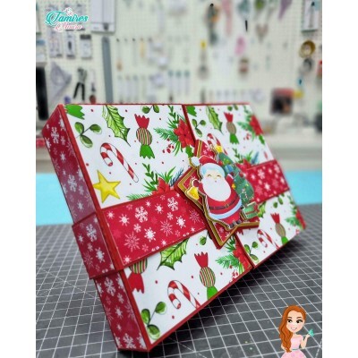 Arquivo de Corte Silhouette Natal Luxo 2022 - Studio e PDF