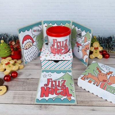 Arquivo De Corte - Natal Infantil - Chuvinha De Papel