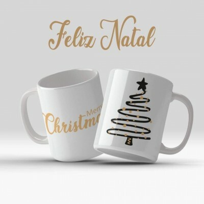 Natal - 15 Artes Em Corel E Png Pra Canecas De Natal