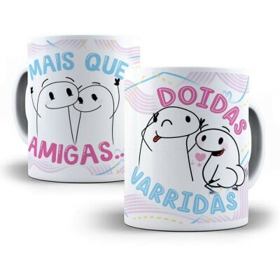 18 Artes Para Caneca Flork Amiga Amizade Arquivos Pdf + Png