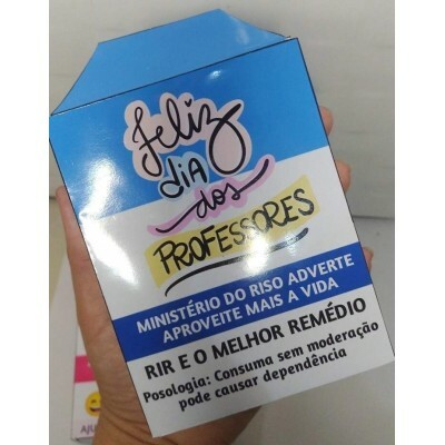 Arquivo De Corte - Kit Remdio Dia Dos Professores (png)