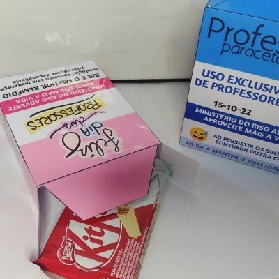 Arquivo De Corte - Kit Remdio Dia Dos Professores (png)