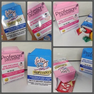 Arquivo De Corte - Kit Remdio Dia Dos Professores (png)