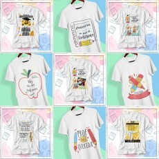 88 Arte Camisa Dia Dos Professores Editvel Corel Draw + Png