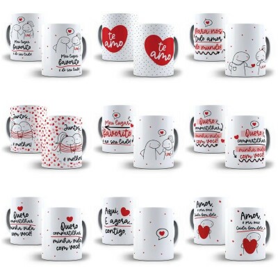 Pacote Arte Caneca Frases Tema Aleatrio Sublimao Arquivo