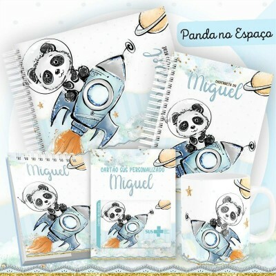 Arquivo Digital Caderneta Vacinao Livro Bebe Panda