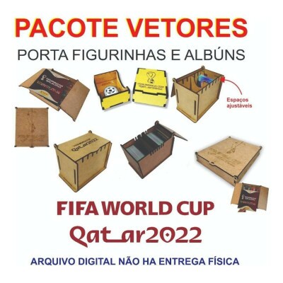 Arquivo Digital Porta Figurinhas Da Copa Do Mundo Qatar 2022