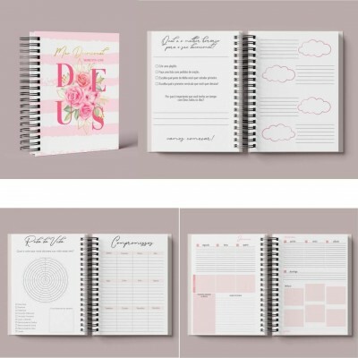 Pack de Arquivos Digital Planner Devocional - 5 Modelos
