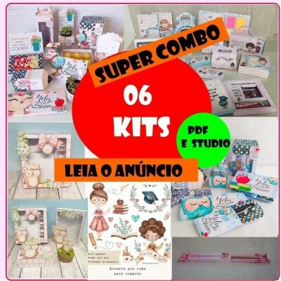 Super Kit Combo 2 - Dia Dos Professores Corte-studio E Pdf
