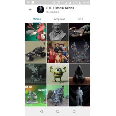 Pack Stl Filmes/sries Para Impresso 3d