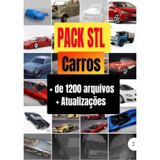 Pack Stl Carros Arquivo Digital