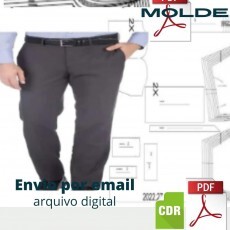 Molde Cala Social Masculina