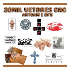 Mega Pack Mais De 30 Mil Vetores Corte Cnc Laser Router Mdf